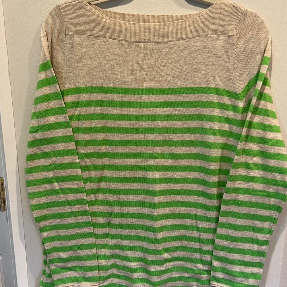 Gap Boatneck Striped Sweater Size M